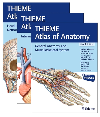 THIEME Atlas of Anatomy, Three Volume Set, Fourth Edition 4th New edition