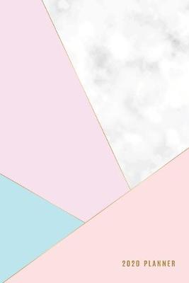 2020 Planner: Weekly plus Monthly View - Geometric Marble Print - 6x9 in - 2020 Organizer  with Bonus Dotted Grid Pages plus Inspirational Quotes plus To-Do Lists