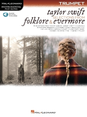 Taylor Swift - Selections from Folklore & Evermore Trumpet Play-Along Book with Online Audio