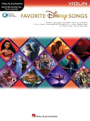 Favorite Disney Songs Instrumental Play-along - Violin