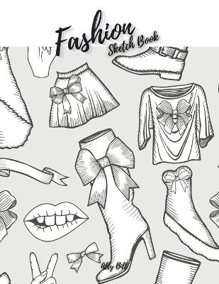 Fashion Sketch Book: Fashion Sketch Book with Template, Journal for Fashion Design, Art Sketch  Pad for Drawing, Writing, Sketching Fashion, Fashion Blank Sketchbook, Fashion Blank Drawing Notebook, Sketching Creative Template, Fashion Art Paper Sketch Boo