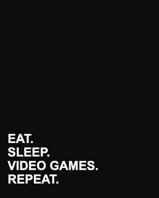 Eat Sleep Video Games Repeat: Dot Grid Notebook, Bullet Grid Journal For Ideas, Bullet Grid Journal For  Inspiration, Bullet Grid Journal For Kids, 8x10, 160 pages