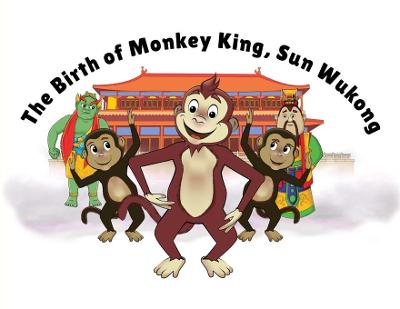 Birth of Monkey King, Sun Wukong Large type / large print edition