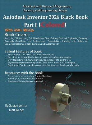 Autodesk Inventor 2026 Black Book Part I: (Colored) 6th ed.