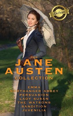 Jane Austen Collection: Emma, Northanger Abbey, Persuasion, Lady Susan, The Watsons, Sandition and  the Complete Juvenilia (Deluxe Library Edition): Emma, Northanger Abbey, Persuasion, Lady Susan, The Watsons, Sandition and the Complete Juvenilia
