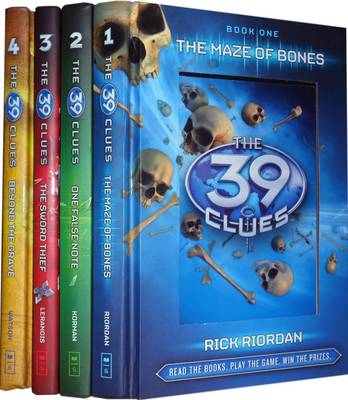 39 Clues Collection: The Maze of Bones, One False Note, The Sword Thief, Beyond The Grave