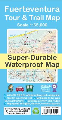 Fuerteventura Tour & Trail Map (3rd edition) 3rd New edition
