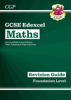 GCSE Maths Edexcel Revision Guide: Foundation inc Online Edition, Videos &  Quizzes
