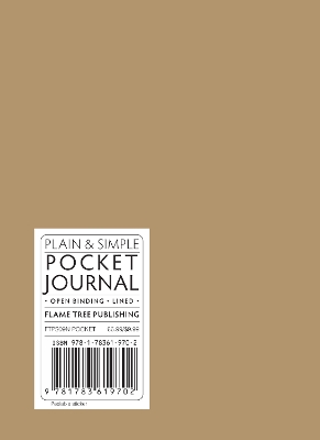 Natural pocket plain & simple journal