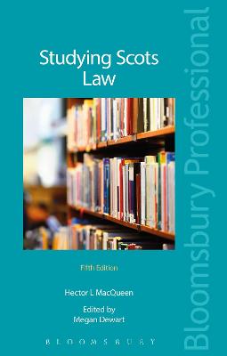Studying Scots Law 5th edition