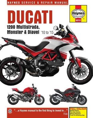 Ducati 1200 Multistrada, Monster & Diavel ('10 To '15)