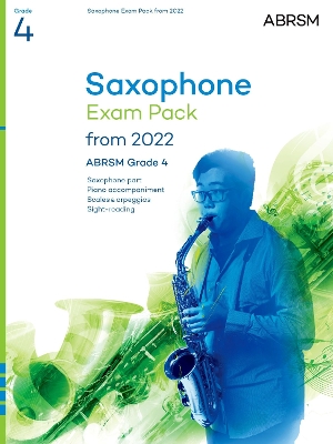 Saxophone Exam Pack 2022-2025 Grade 4