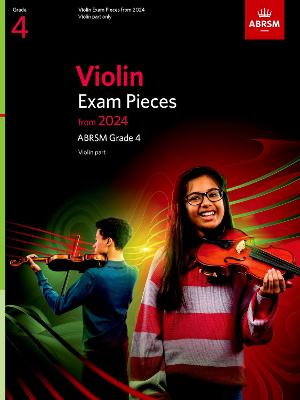 Violin Exam Pieces from 2024, ABRSM Grade 4 Violin Part