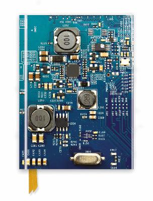 Circuit Board Blue (Foiled Journal) New edition