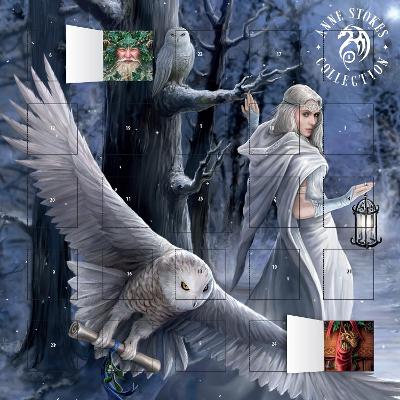 Anne Stokes - Midnight Messenger advent calendar (with stickers) New edition