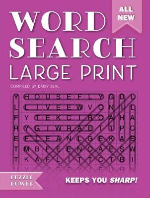 Word Search Large Print (Purple): Word Play Twists and Challenges Large type / large print edition