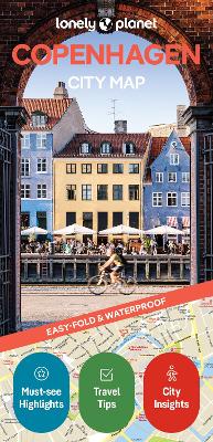 Lonely Planet Copenhagen City Map 2nd edition