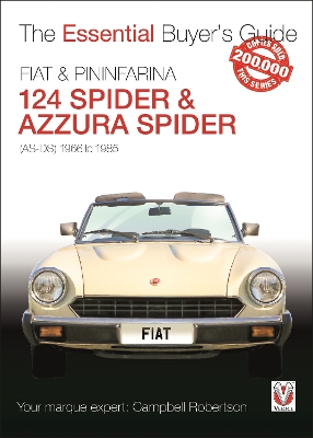 Fiat 124 Spider & Pininfarina Azzura Spider: (As-Ds) 1966 to 1985