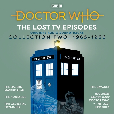 Doctor Who: The Lost TV Episodes Collection Two: 1st Doctor TV Soundtracks Unabridged edition
