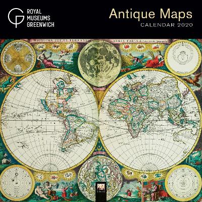 Royal Museums Greenwich  Antique Maps Wall Calendar 2020 (Art Calendar) New edition