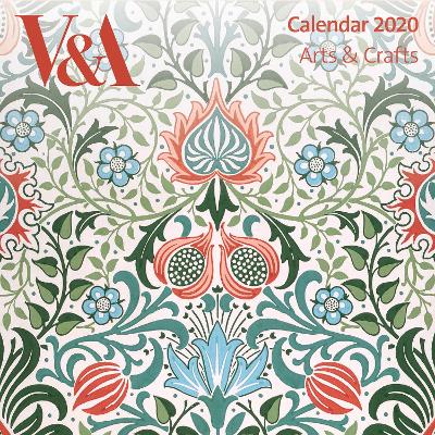 V&A Arts & Crafts - Mini Wall Calendar 2020 (Art Calendar) New edition