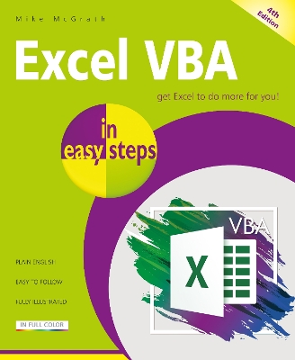Excel VBA in easy steps, 4th edition
