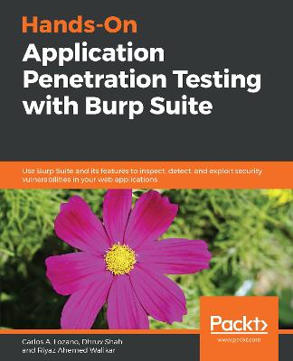Hands-On Application Penetration Testing with Burp Suite: Use Burp Suite and its features to inspect, detect, and exploit security  vulnerabilities in your web applications