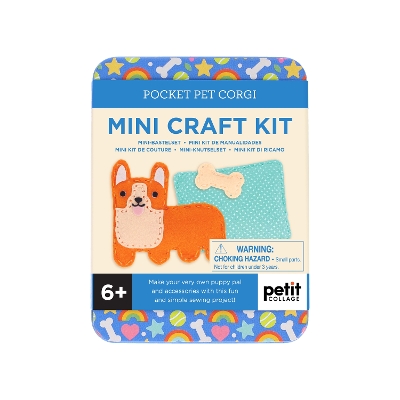 Mini Craft Kit: Pocket Pet Corgi Bilingual edition