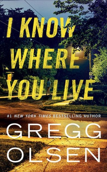 I Know Where You Live Unabridged edition