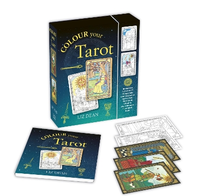 Colour Your Tarot: Includes a Full Deck of Specially Commissioned Tarot Cards, a Deck of Cards  to Colour in and a 64-Page Illustrated Book UK edition