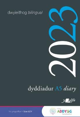 Dyddiadur Addysg A5 y Lolfa 2023 Diary Bilingual edition