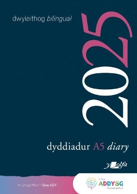 Dyddiadur Addysg A5 y Lolfa 2025 Diary Bilingual edition