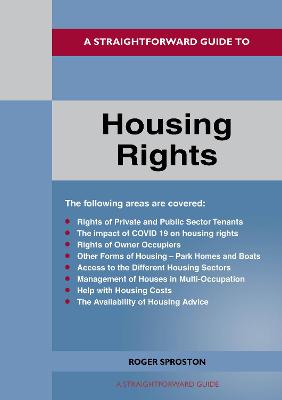 Straightforward Guide to Housing Rights: Revised Edition - 2022