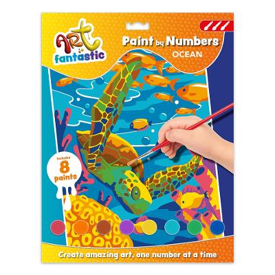Art Fantastic Paint-by-Numbers Kit: Ocean