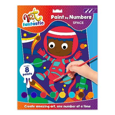 Art Fantastic Paint-by-Numbers Kit: Space