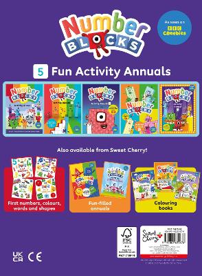 Numberblocks: 5 Fun Activity Annuals Set