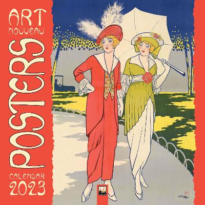 Art Nouveau Posters Wall Calendar 2023 (Art Calendar) New edition