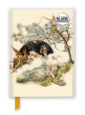British Library: Alice Asleep, from Alice's Adventures in Wonderland (Foiled  Blank Journal)