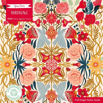 Adult Sustainable Jigsaw Puzzle Nina Pace: Birdsong: 1000-pieces. Ethical, Sustainable, Earth-friendly