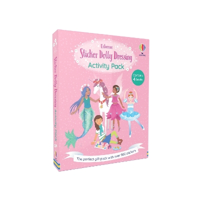 Sticker Dolly Dressing Activity Pack: Ballerinas, Best Friends, Mermaids and  Unicorns