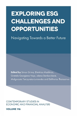 Exploring ESG Challenges and Opportunities: Navigating Towards a Better Future
