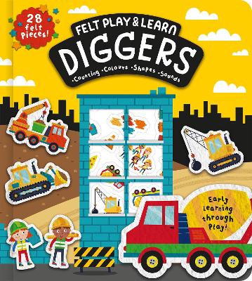 Felt Play & Learn Diggers