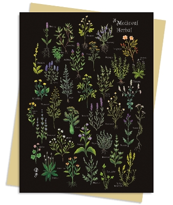 Anna Stead: A Medieval Herbal Greeting Card Pack: Pack of 6 Pack of 6
