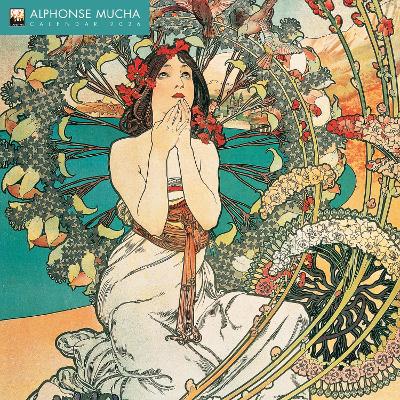 Alphonse Mucha Wall Calendar 2026 (Art Calendar) New edition