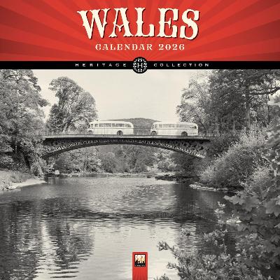 Wales Heritage Wall Calendar 2026 (Art Calendar) New edition