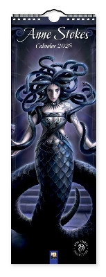Anne Stokes Slim Calendar 2026 (Art Calendar) New edition