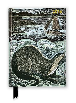 Angela Harding: Shetland Otter and Windsong 2026 Luxury Diary Planner - Page  to View with Notes