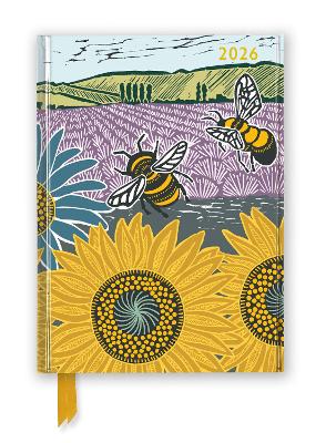 Kate Heiss: Sunflower Fields 2026 Luxury Diary Planner - Page to View with  Notes