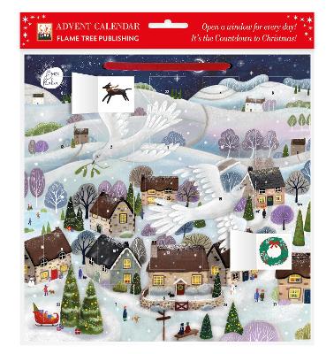 Bex Parkin: Doves Advent Calendar (with stickers) New edition