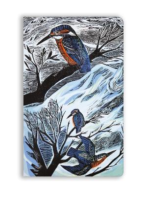Angela Harding: Suffolk Kingfishers (Soft Touch Journal)